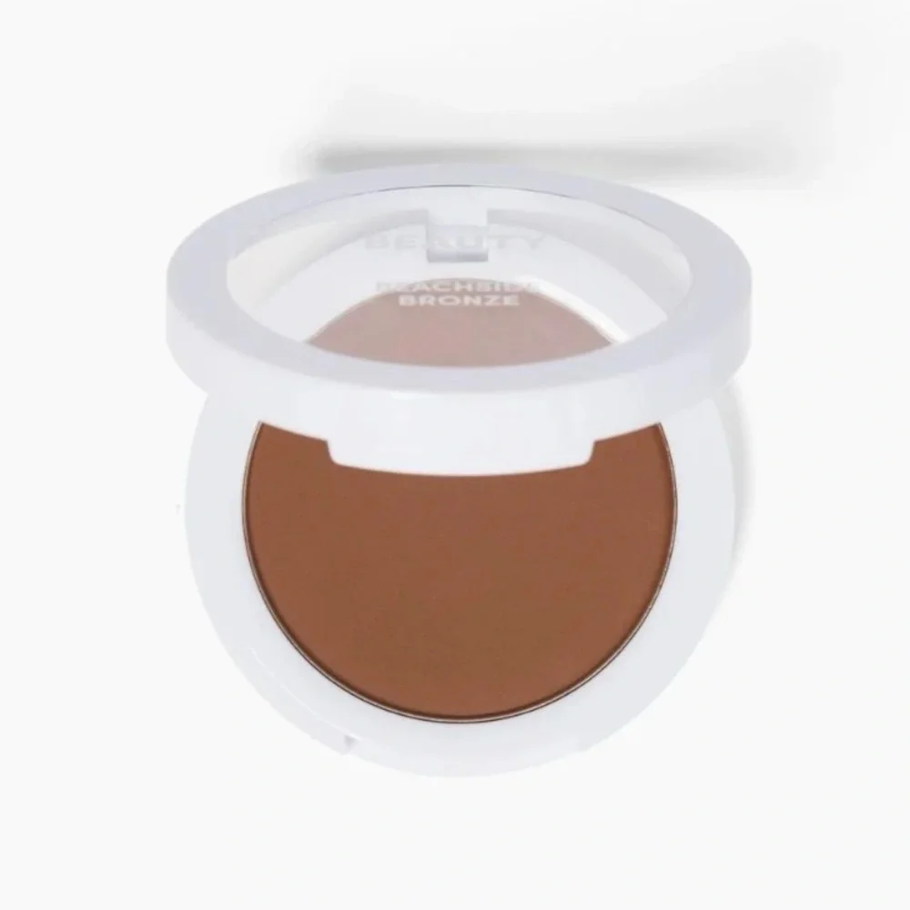 JASMIME BEAUTY Pressed Powder Bronzer in MEDIUM Brown Full Size Makeup Product